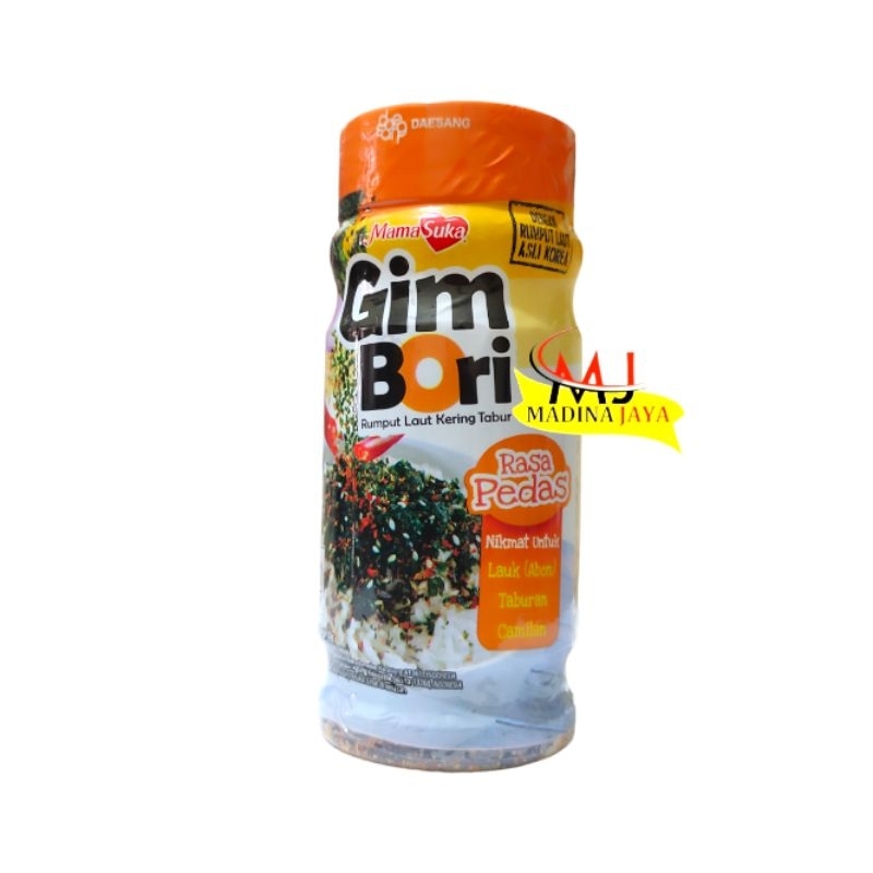 Jual Mamasuka Rumput Laut Tabur Gim Bori Original Pedas Shopee Indonesia