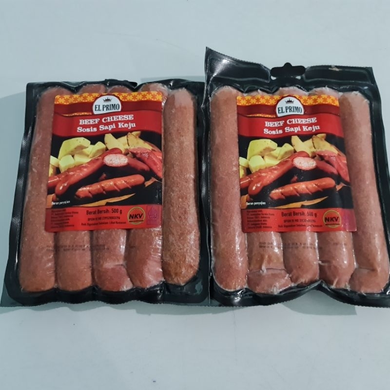 Jual Sosis Elprimo Beef Cheese G Shopee Indonesia