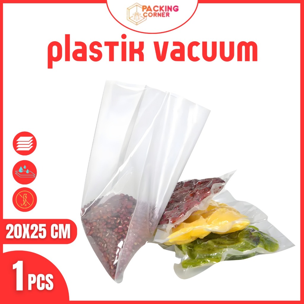 Jual Plastik Vacum Sealer Makanan Plastic Vacuum Bag Vakum X Cm