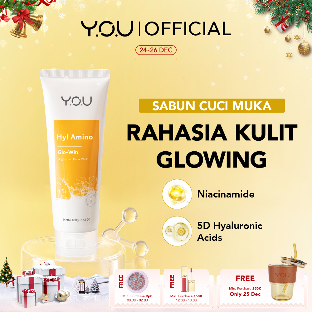 Jual YOU Hy Amino Brightening Facial Wash 50g Sabun Cuci Muka Shopee