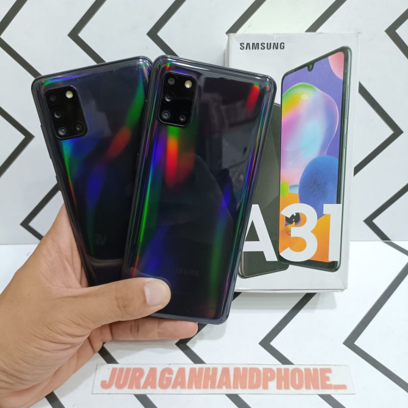 Jual Samsung A31 Ram 6 128GB Hp Second Seken Bekas Fullset Shopee