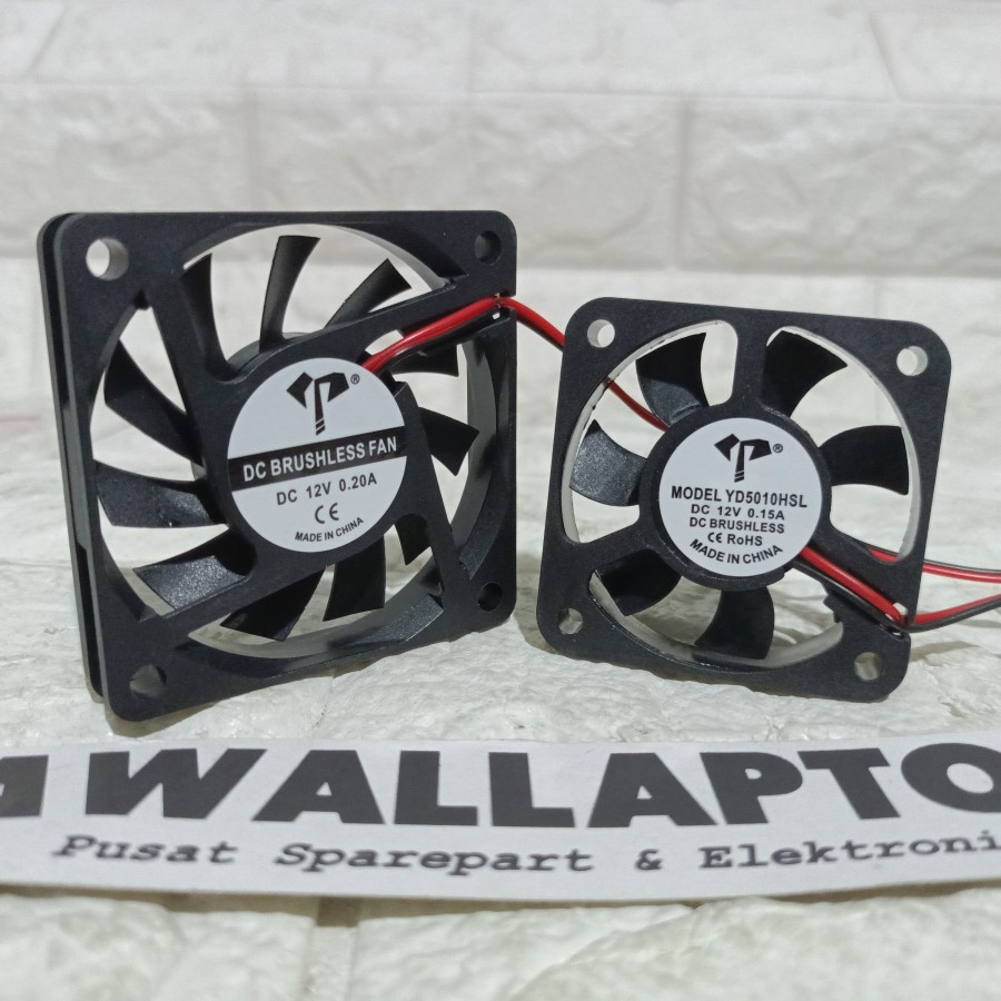 Jual Kipas V X X Cm Cm Fan V Dc Slim Brushless Fan Silent