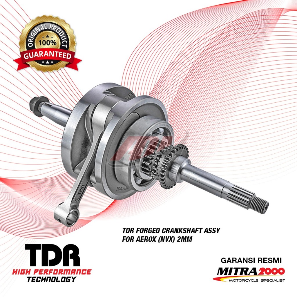 Jual Tdr Kruk As Forged Crankshaft Assy For Aerox Nvx Mm Shopee