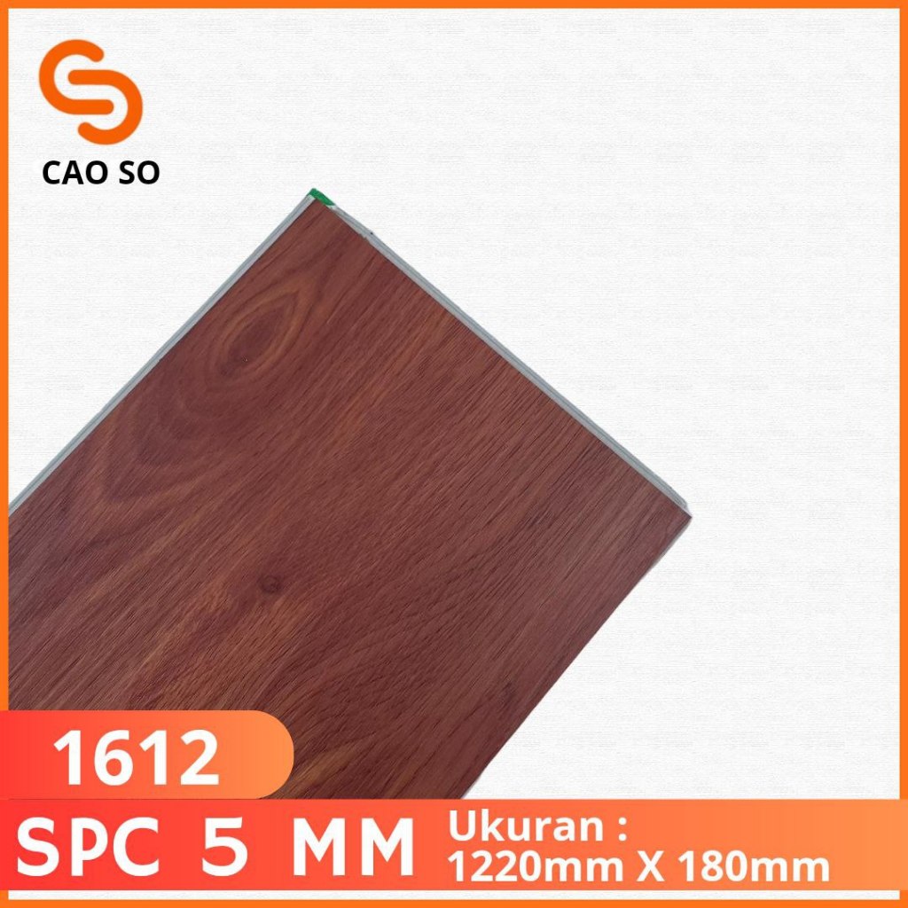 Jual SPC Lantai Kayu 5mm Parket Parkit Parquet Klik 1220mm X 180mm