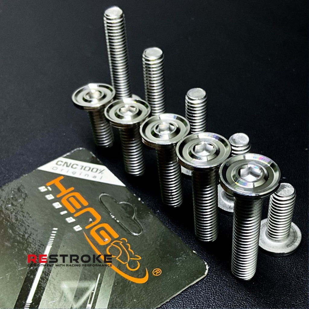 Jual Baut M Model Disk Cnc Aa Slim Matte Original Heng Probolt