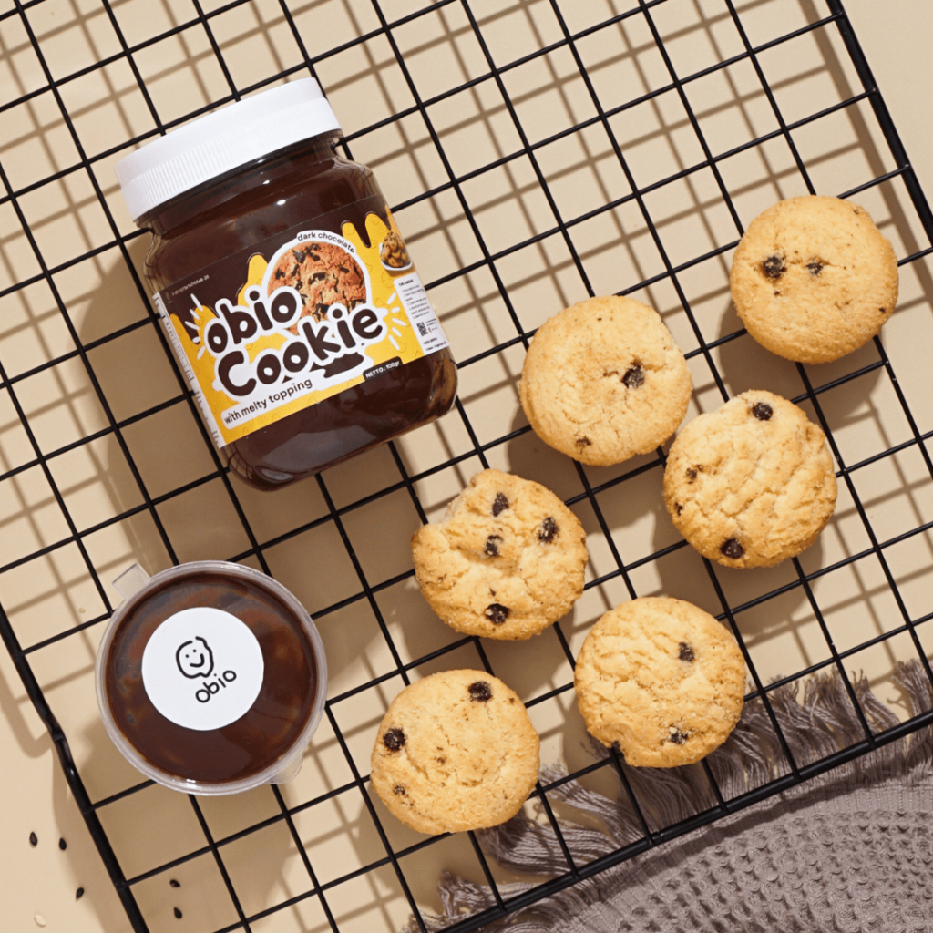 Jual Obio Cookie Cookies With Melty Chocolate Snack Cookies Jar