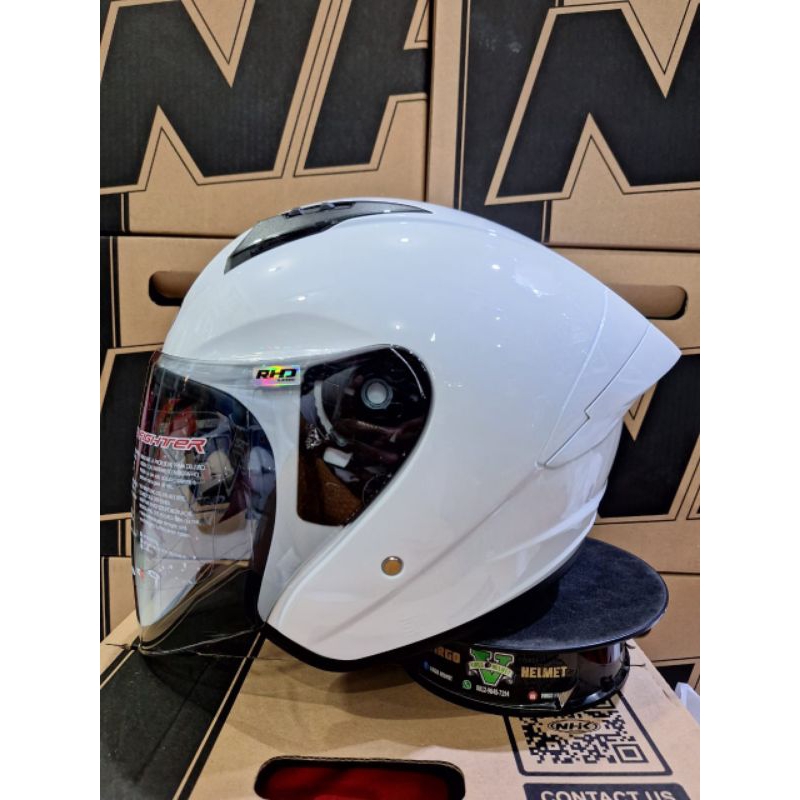 Jual HELM NHK N1 MAX SOLID SERIES ORIGINAL SNI TERMURAH Shopee Indonesia