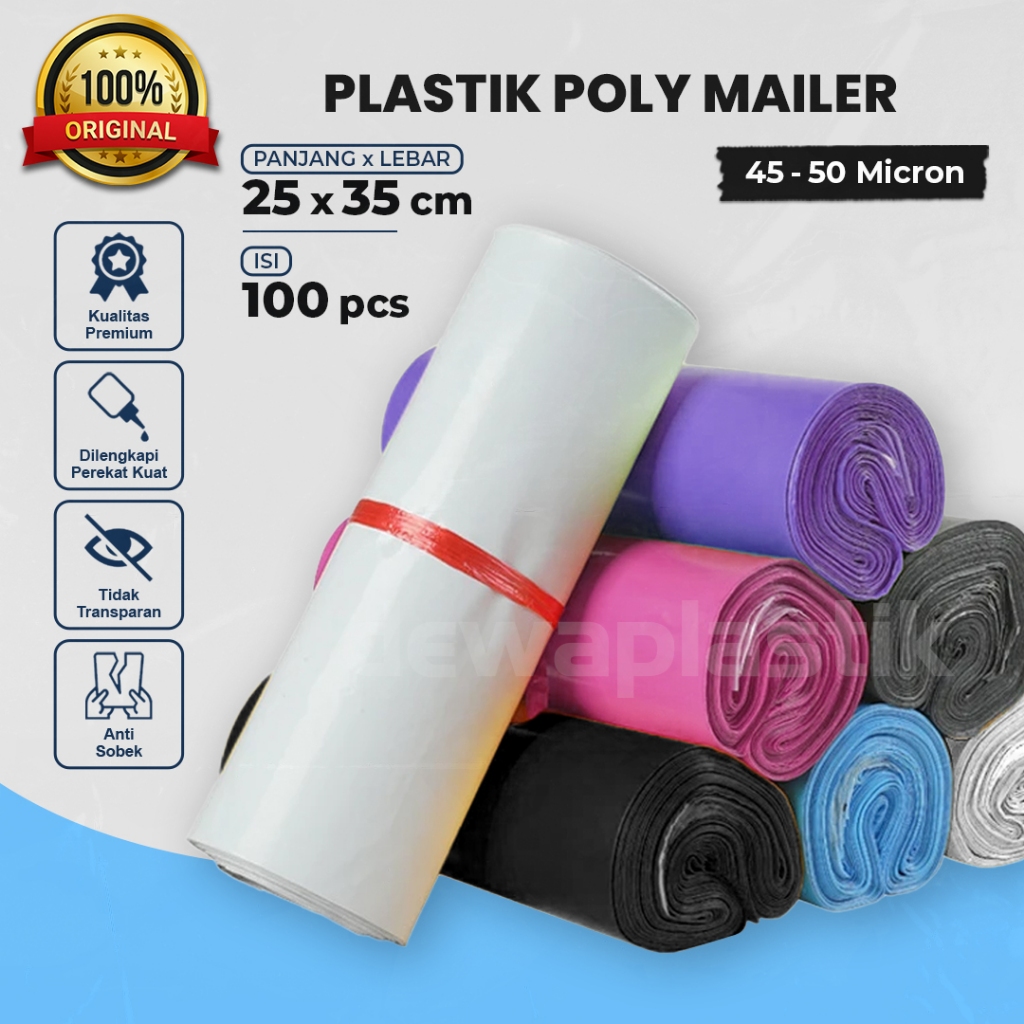 Jual Polymailer X Cm Isi Pcs Polymailer Kantong Plastik Ldpe