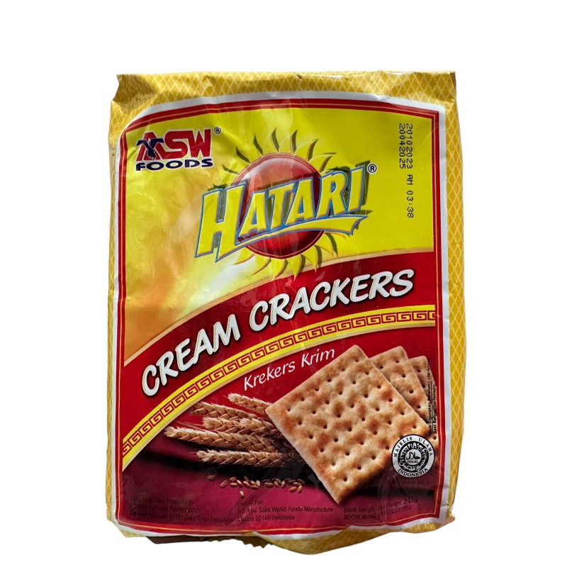 Jual Hatari Cream Crackers G Shopee Indonesia