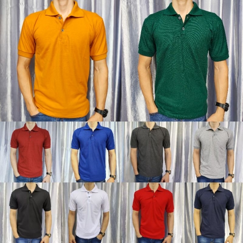 Jual Kaos Kerah Poloshirt Premium Lakos Polos BO Lengan Pendek Uk M L