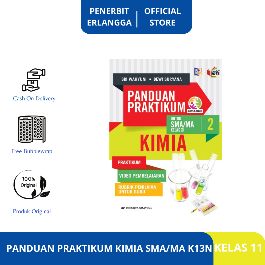 Jual Panduan Praktikum Kimia Sma Ma Kelas Kuirkulum Revisi