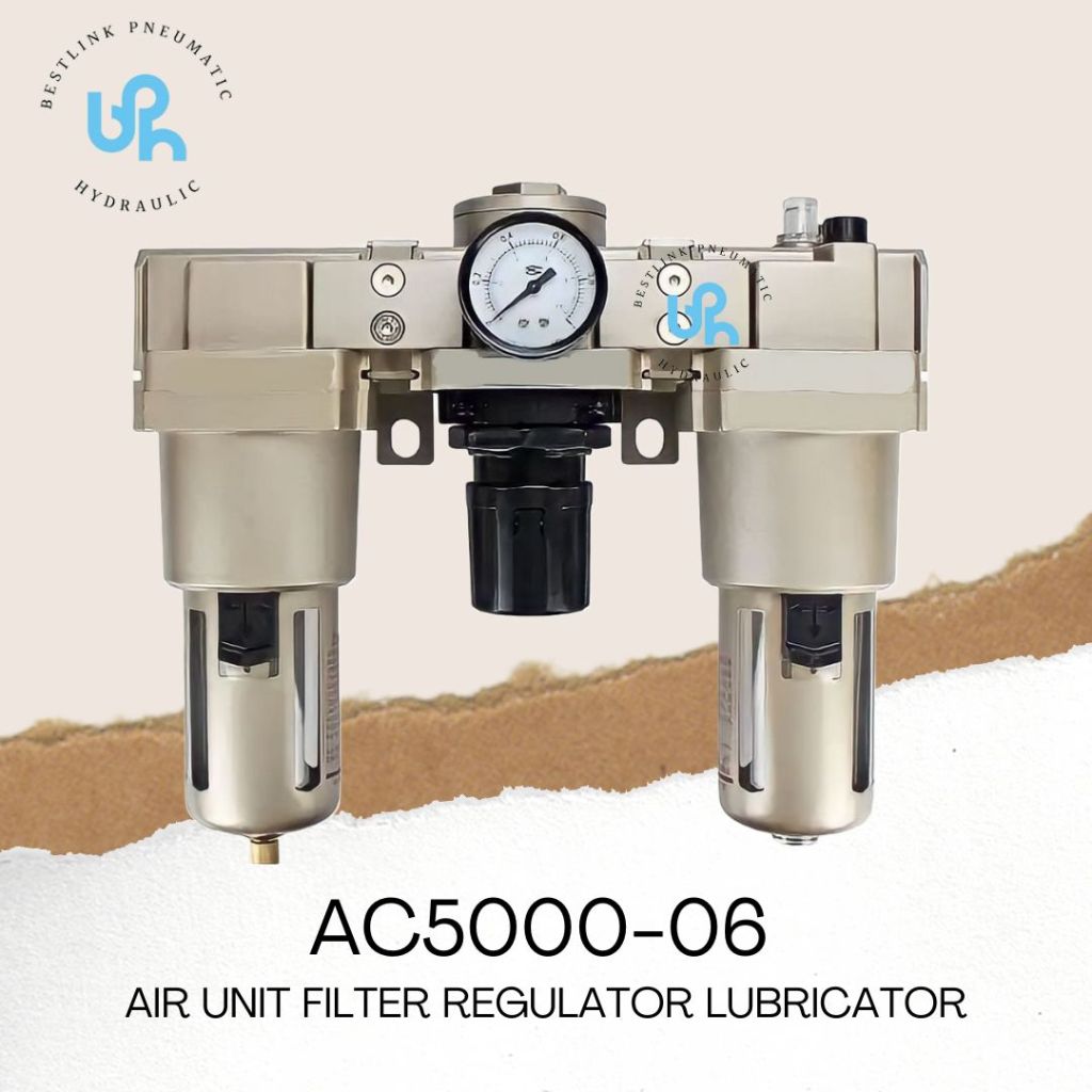 Jual AC5000 06 XIVIC AIR UNIT FILTER REGULATOR LUBRICATOR AC5000 06D