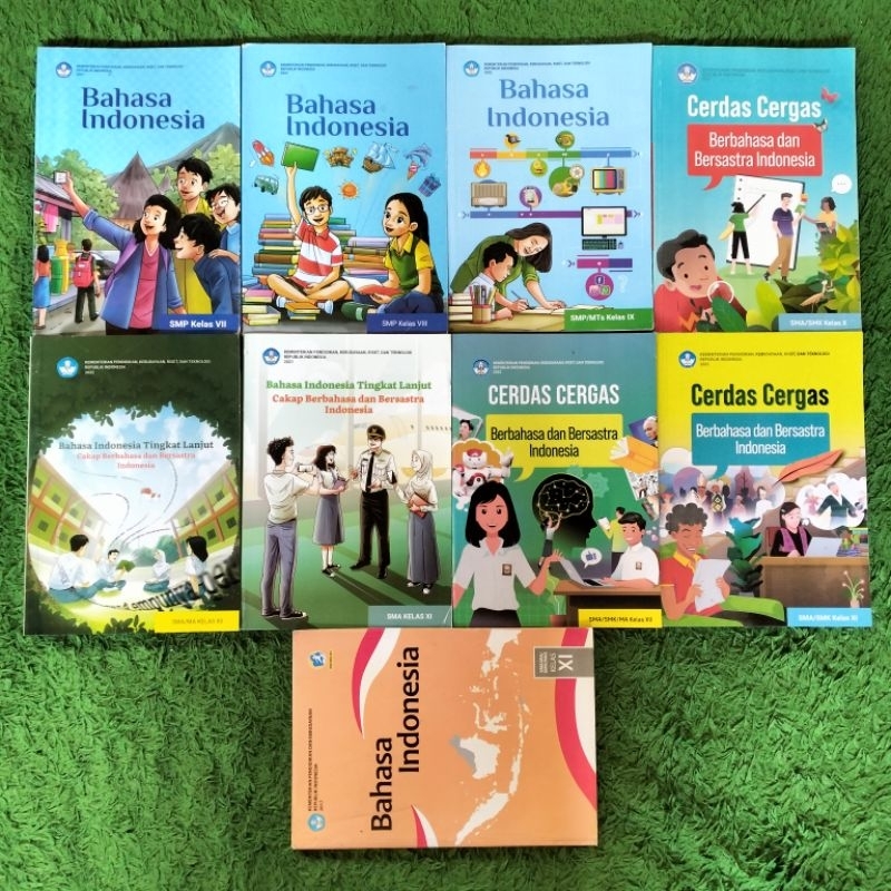 Jual ORIGINAL BUKU BAHASA INDONESIA CERDAS CERGAS BERBAHASA DAN