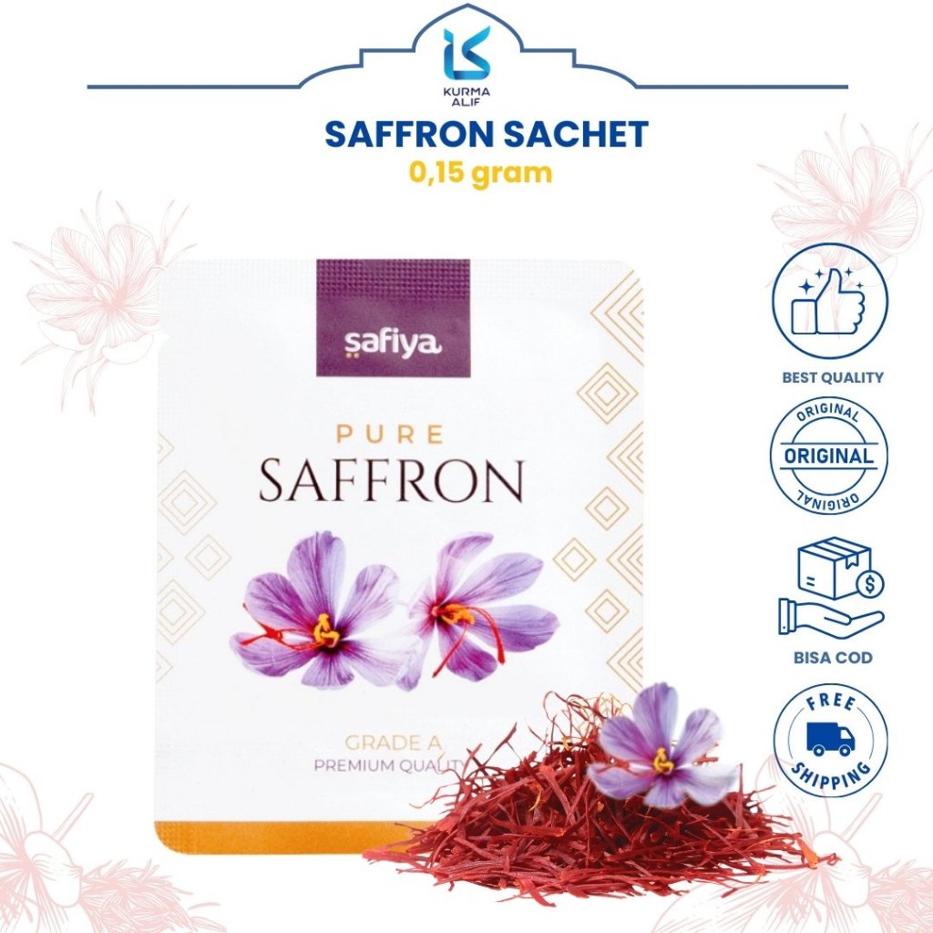 Jual Saffron Sachet Gr Safron Super Negin Grade A Original