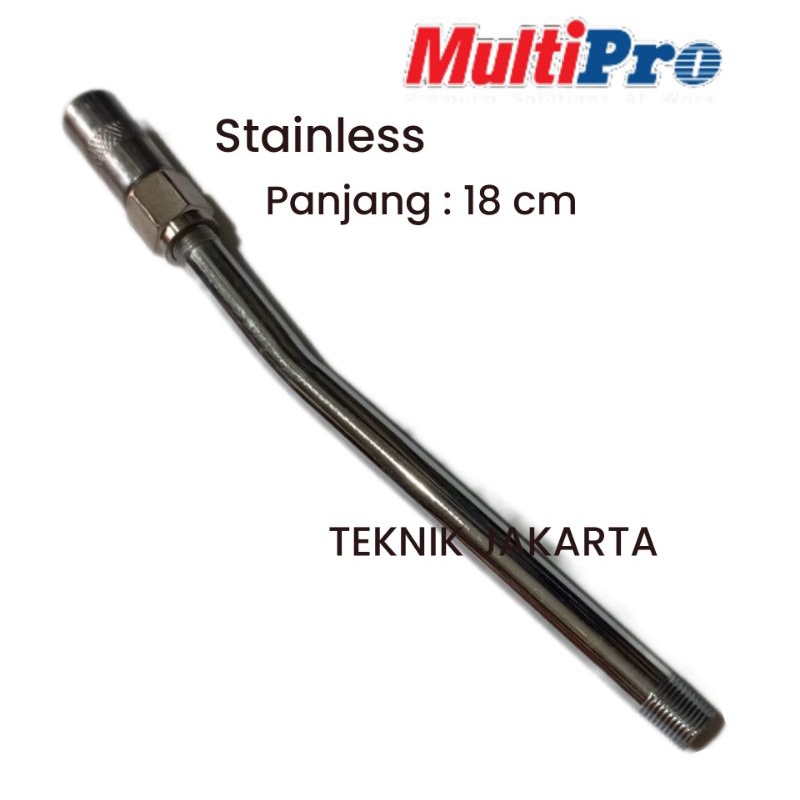 Jual Selang Pompa Gemuk Besi Multipro Grease Gun Hose Pipe Steel Eceran