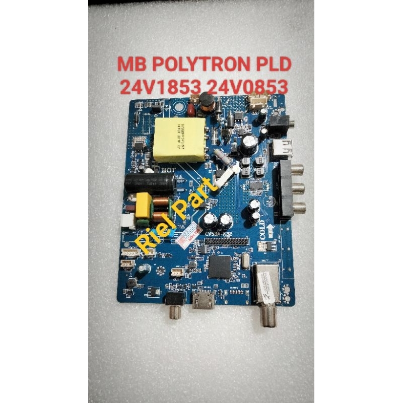 Jual MB MAINBOARD MOBO MODULE MOTHERBOARD MESIN TV LED POLYTRON