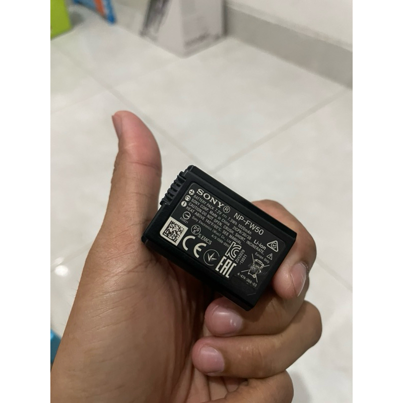 Jual Baterai Sony NP FW50 Second Normal Shopee Indonesia