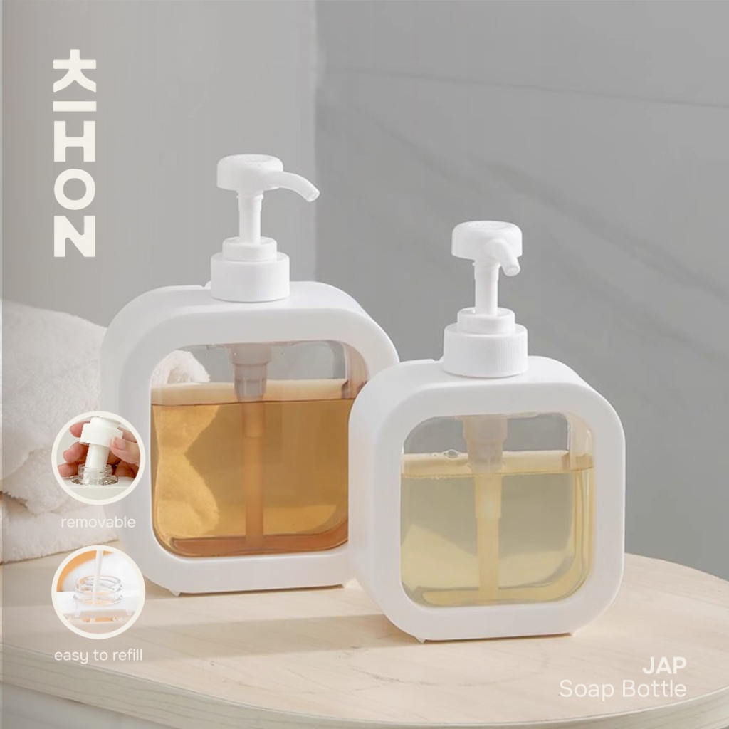 Jual KIHON JAP Soap Dispenser Pump Botol Sabun Cair Pencet Estetik