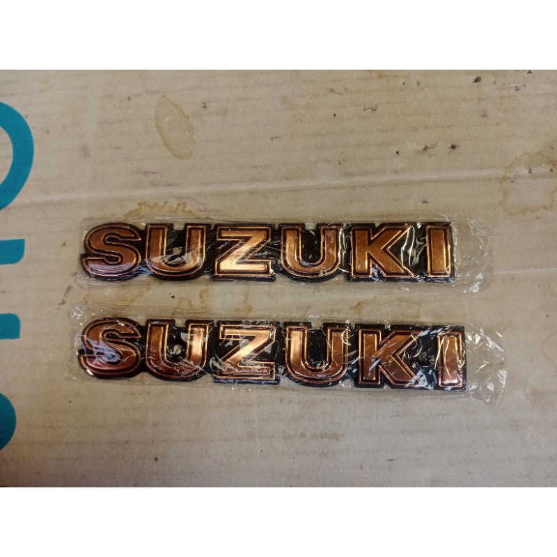 Jual SIMBUL LOGO EMBLEM TANGKI SUZUKI A100 TRS GP100 GP125 SEPASANG