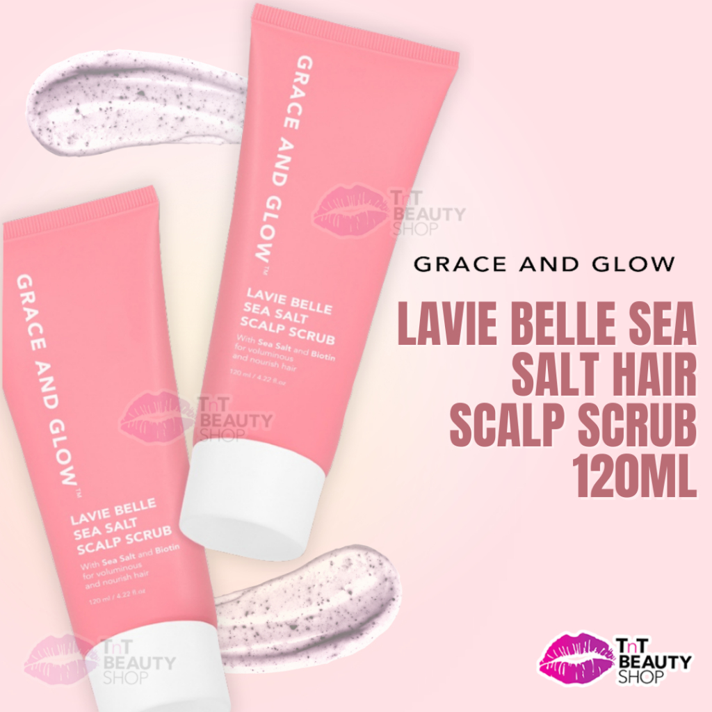 Jual Grace And Glow Lavie Belle Sea Salt Hair Scalp Scrub 120ml Hair