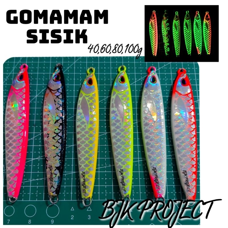 Jual Metal Jig Gomamam Sisik G Full Gid Limited Bjk Project