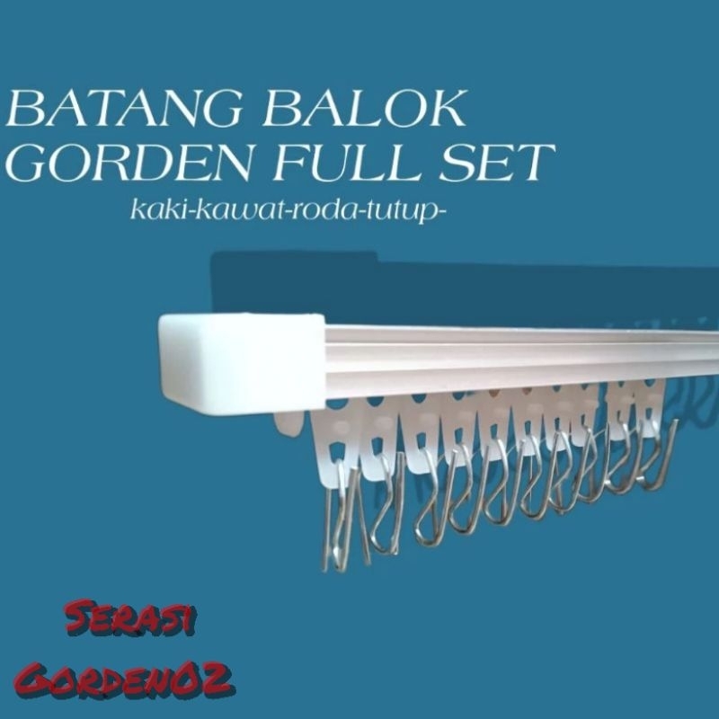 Jual Batang Balok Gorden Fullset Besi Gorden Kotak Batang Gorden Balok