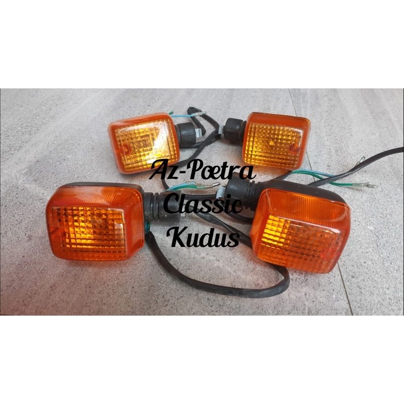 Jual Lampu Sen Assy Depan Belakang Jialing Kancil Original Nos 4pcs