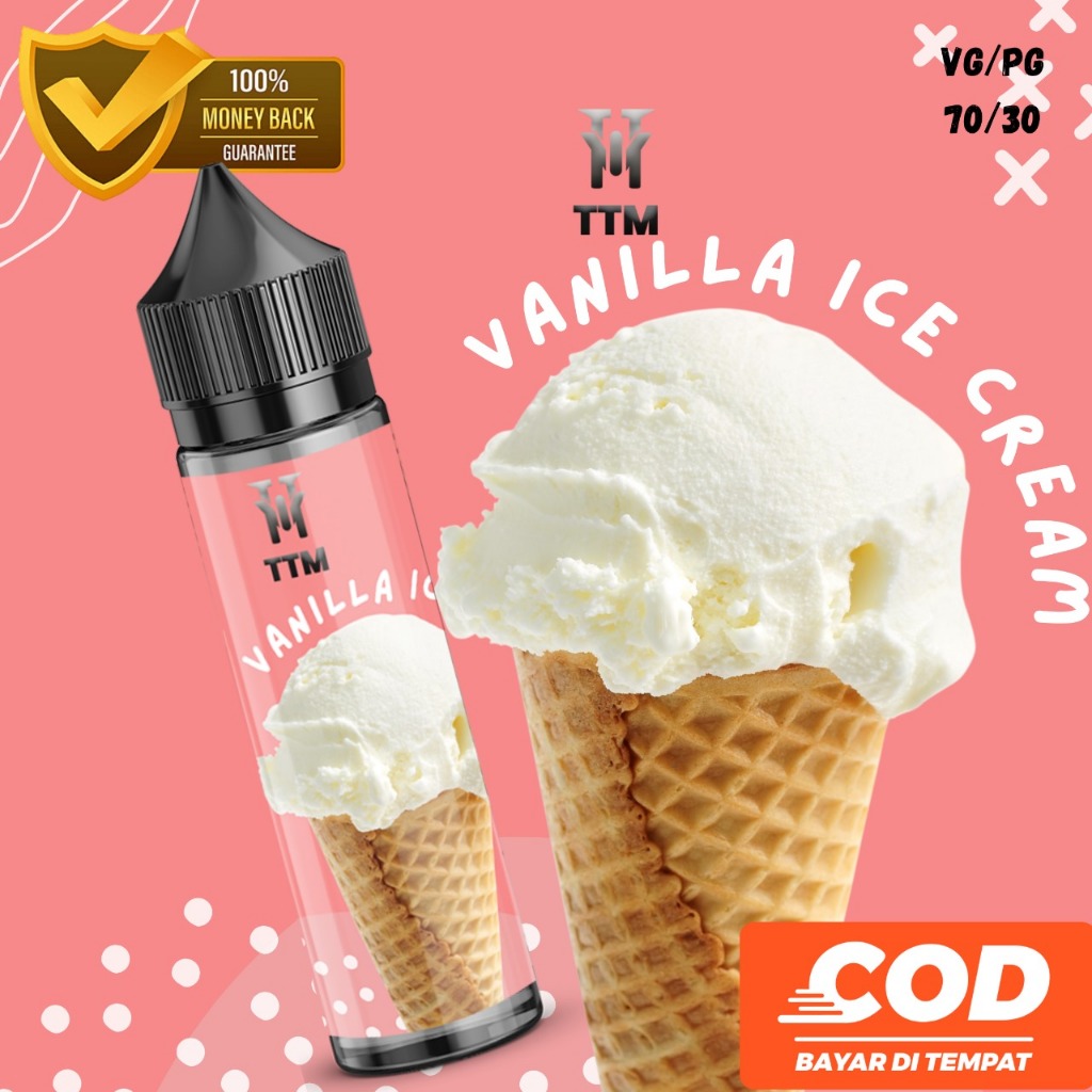 Jual Liquids 60ml Dan 30ml Vanilla Ice Cream Dan All Varian Likuids