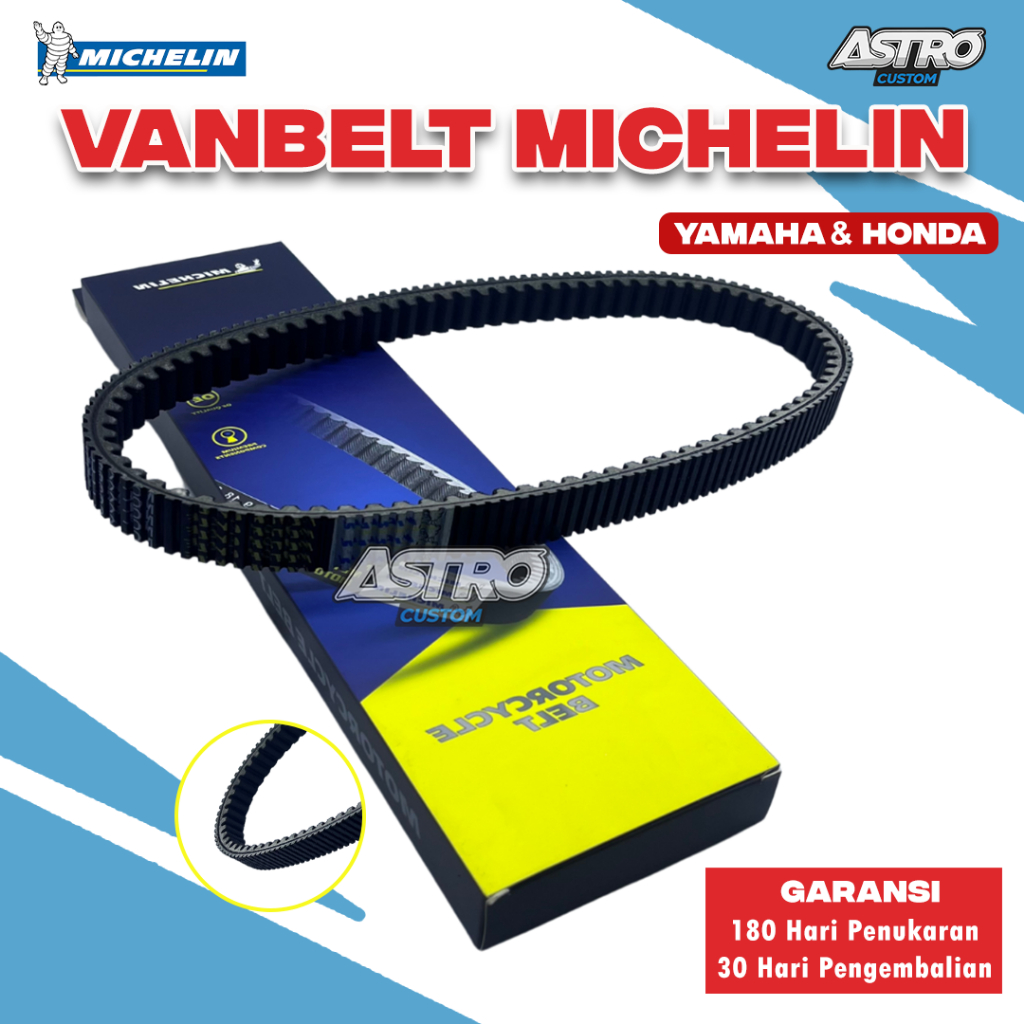 Jual Vanbelt Michelin Beat Fi ESP Scoopy Fi ESP Vario 125 Vario 150 PCX