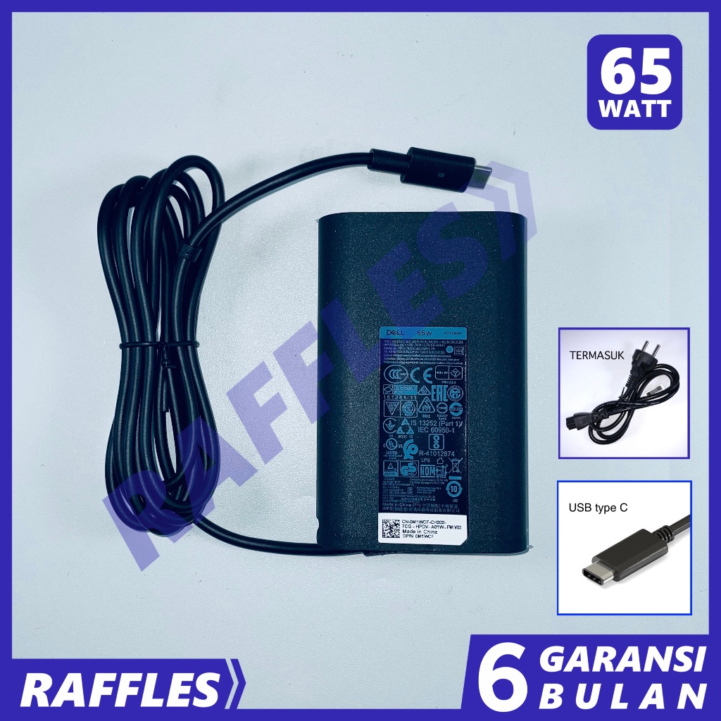 Jual Adaptor Charger DELL Latitude 7410 7420 7430 7440 7520 7530 7640