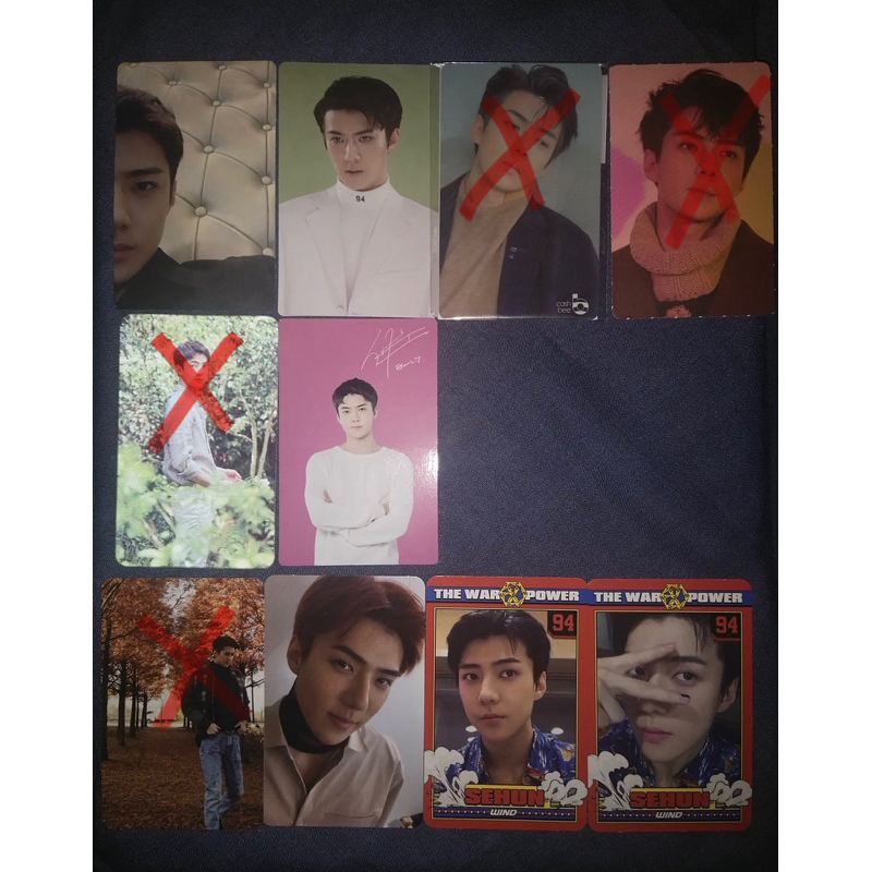 Jual Exo Sehun Pc Photocard Nature Republic Anniversary Papertoy Dmumt