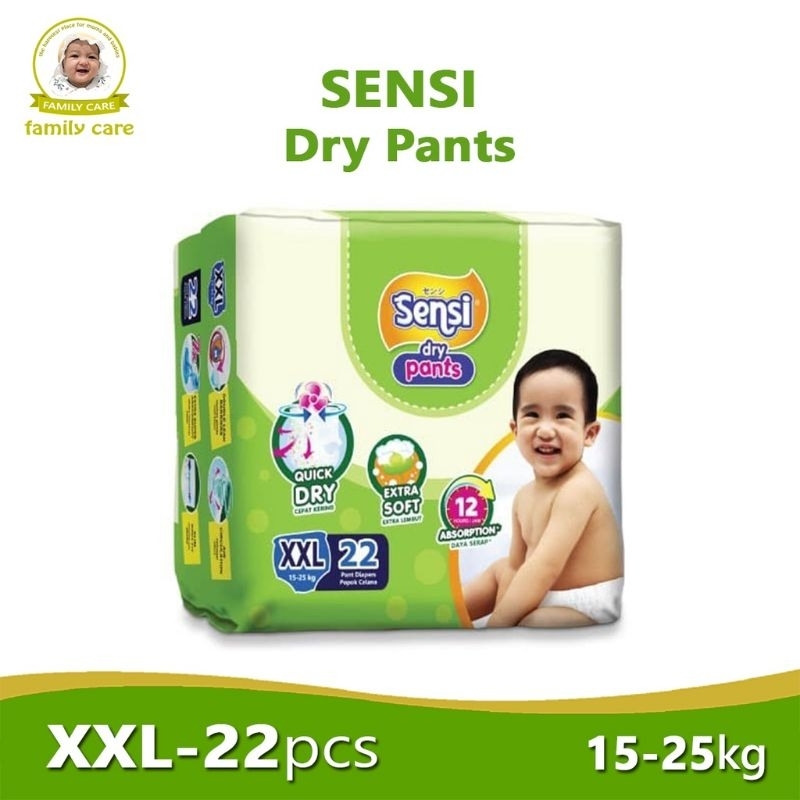 Jual SENSI Dry Pants XXL Isi 22 POPOK CELANA Shopee Indonesia