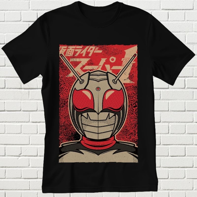 Jual Baju Kaos Dewasa Kamen Rider Super One Unisex Tshirt Baju Kaos