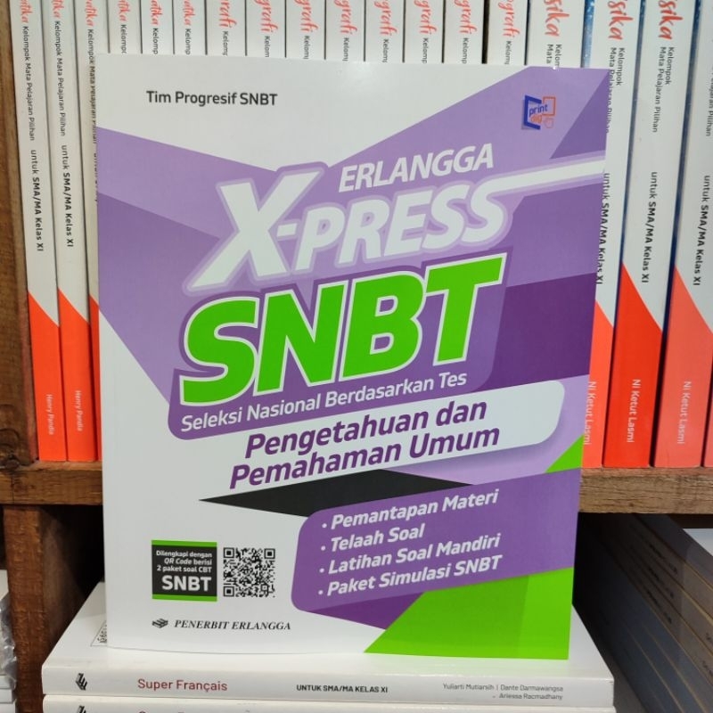 Jual Erlangga X Press SNBT Pengetahuan Kuantitatif Penalaran Umum