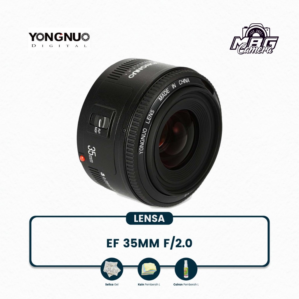 Jual Lensa Yongnuo Mm F Yn For Canon Eos Super Bokeh Tajam Bukan