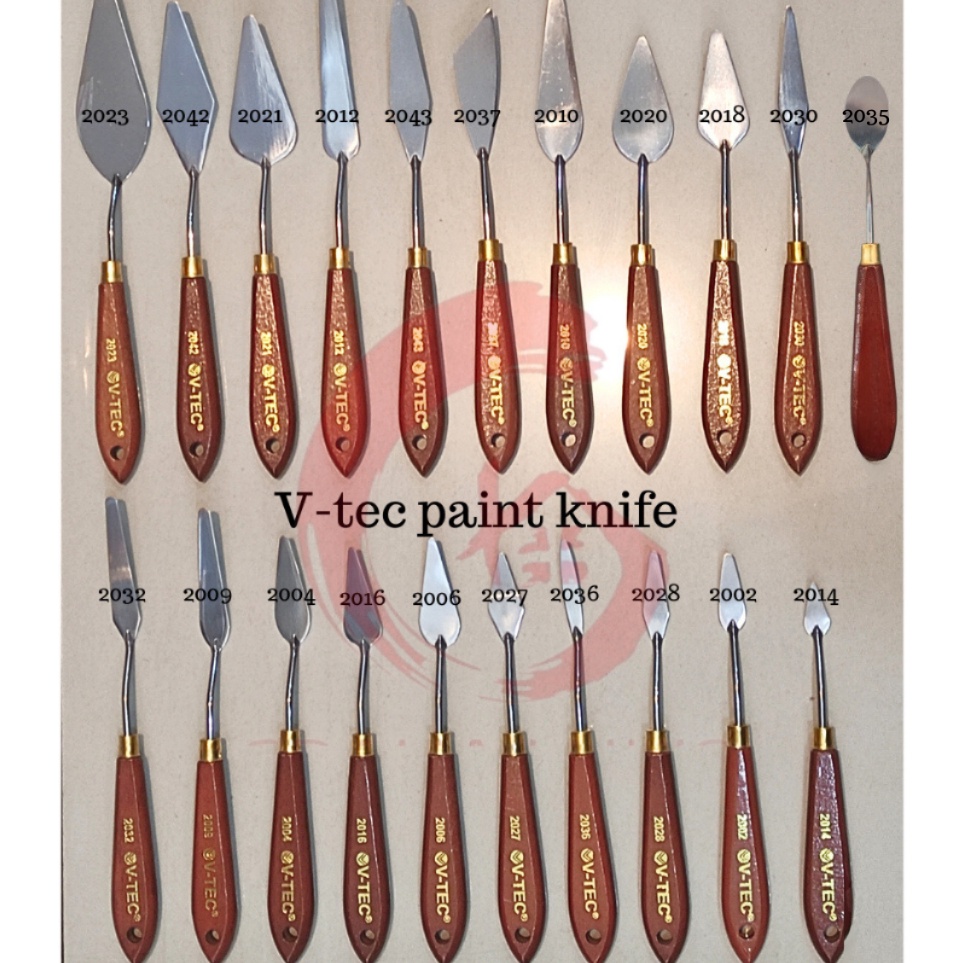 Jual KODE B6S7 VTec Paint Knife Pisau Palet Painting Knife Pisau Lukis