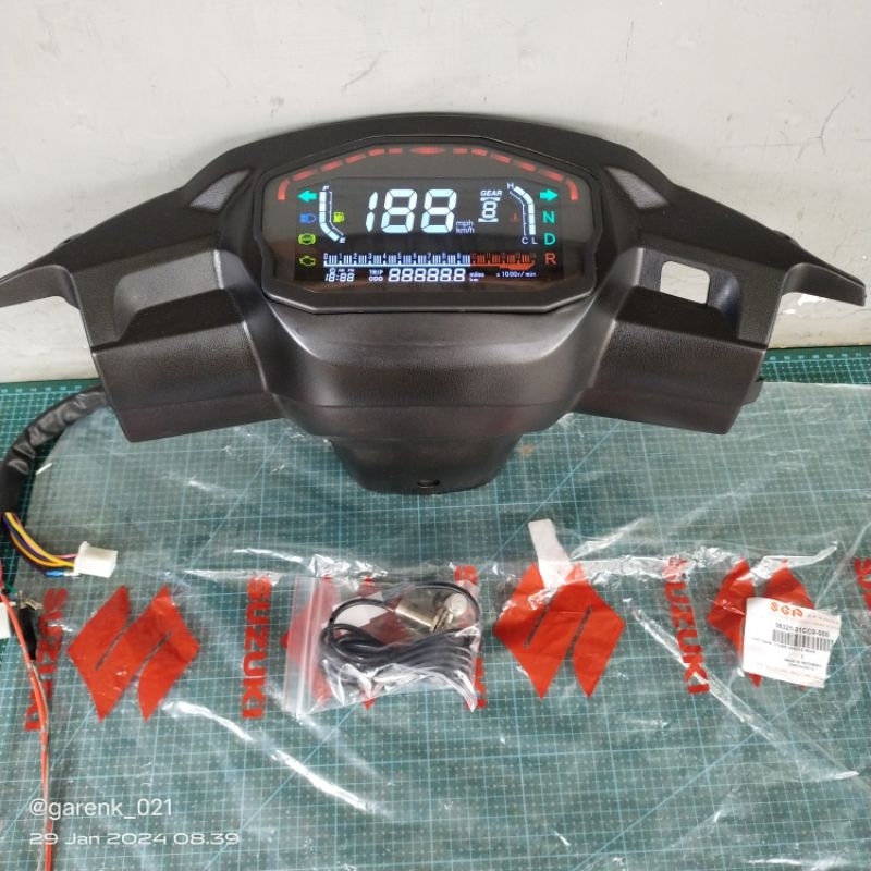 Jual 11 11 Speedometer Gs Tornado Shogun Kebo Digital Langsung Pasang