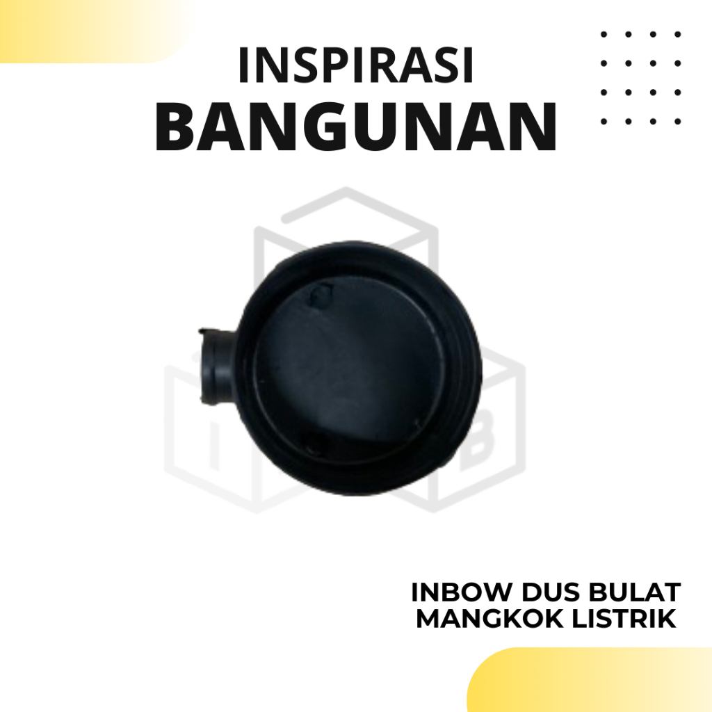 Jual Inbodus Bulat Hitam Inbowdus In Bow Dus T Dos Tanam Tembok