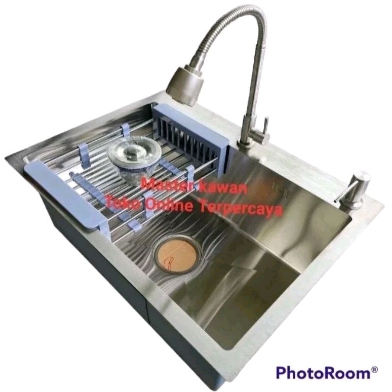 Jual Paket Lengkap Kitchen Sink Stainless Kran Fleksibel