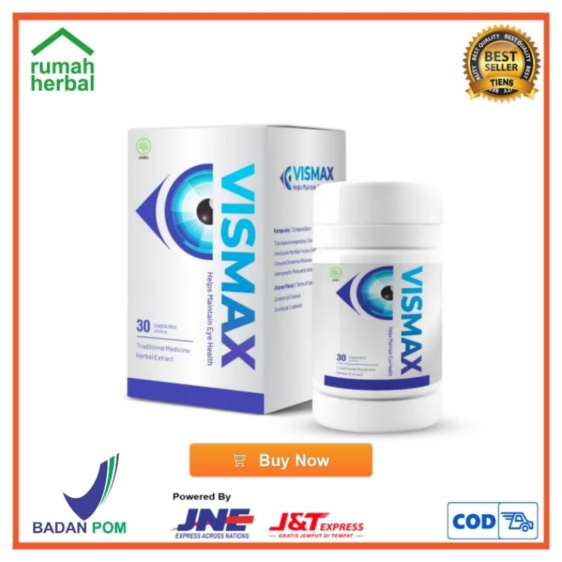 Jual Vismax Obat Mata Minus Rabun Silinder Katarak Miopi Plus Kapsul