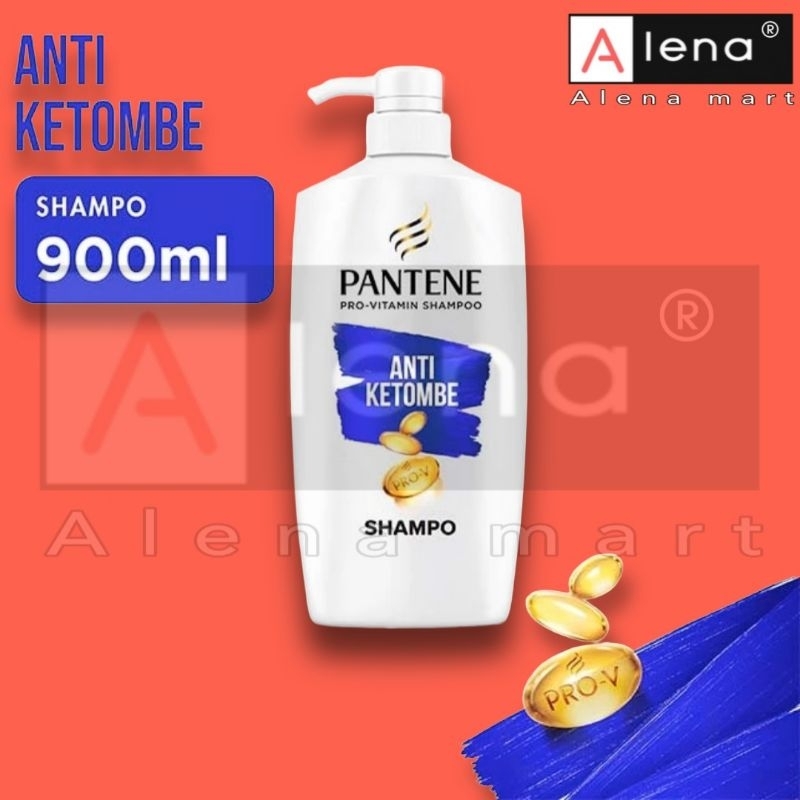 Jual PANTENE SHAMPO ANTI KETOMBE 900ML DENGAN PRO VITAMIN PANTENE