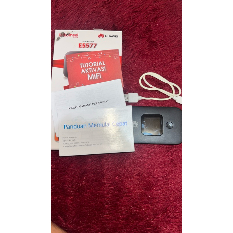 Jual Huawei E5577 Slim Modem Mifi 4G LTE Unlock All Operator Shopee