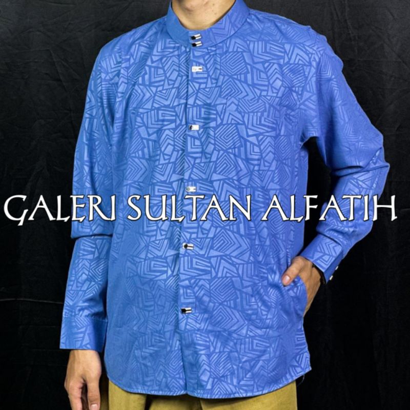 Jual Kemko Sultan Embos Baju Koko Taqwa Pria Muslim Kurta Pakistan