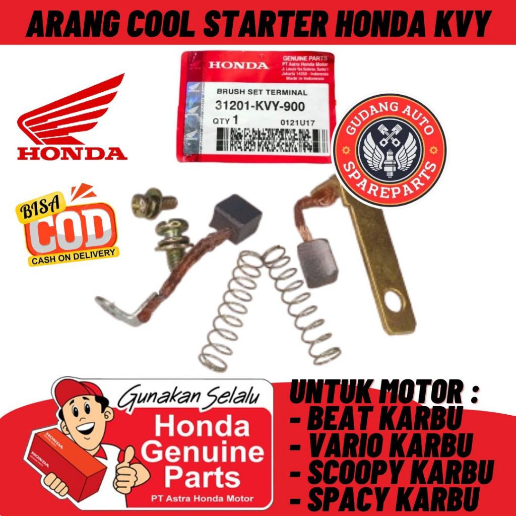 Jual Original Ahm Arang Arang Stater Beat Vario Scoopy Cool Stater