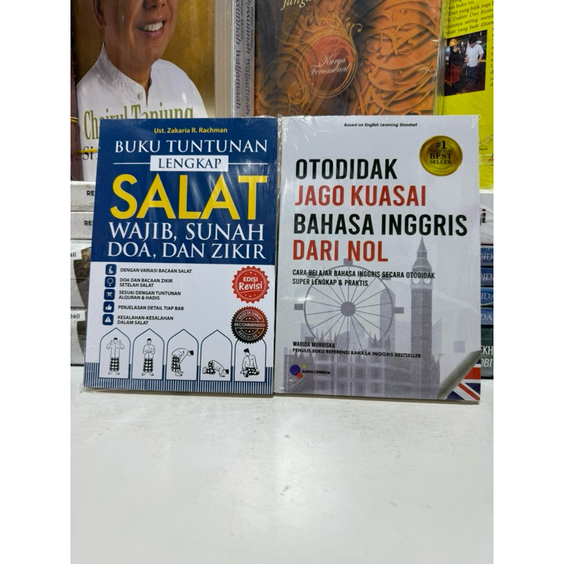 Jual Paket 2 Buku Tuntunan Lengkap Salat Wajib Sunnah Dan Otodidak