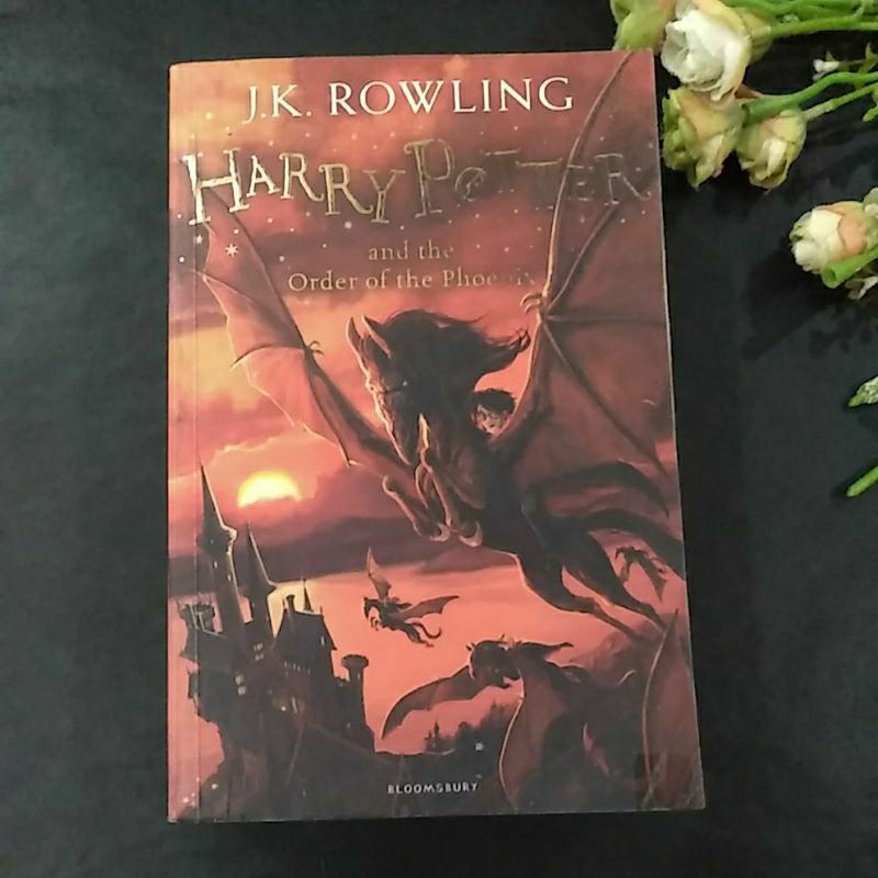 Jual Novel Harry Potter And The Order Of The Phoenix Preloved Shopee