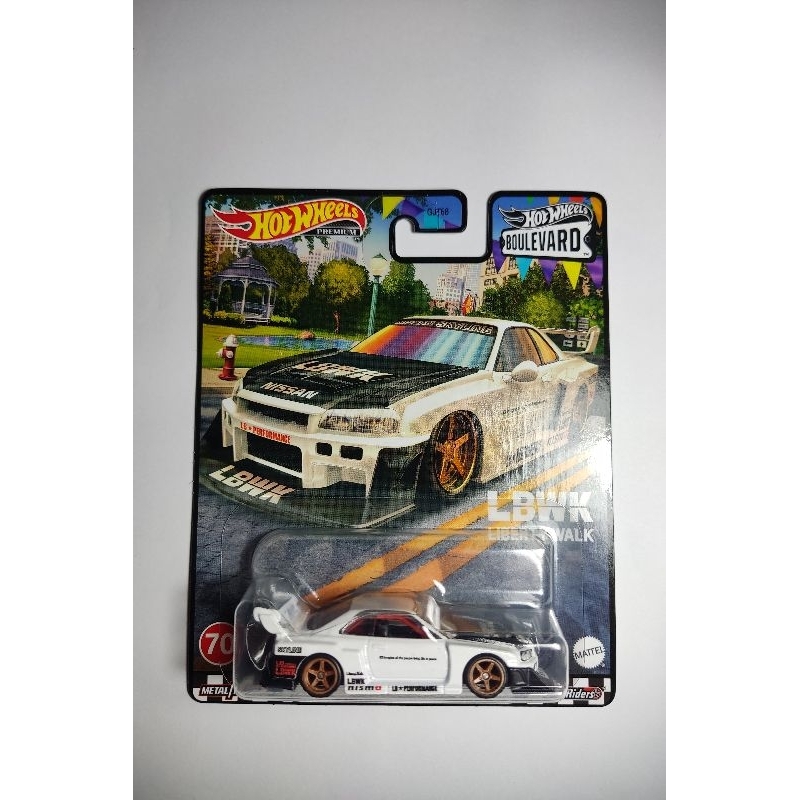 Jual Hot Wheels Boulevard LB ER34 Super Silhouette Nissan Skyline