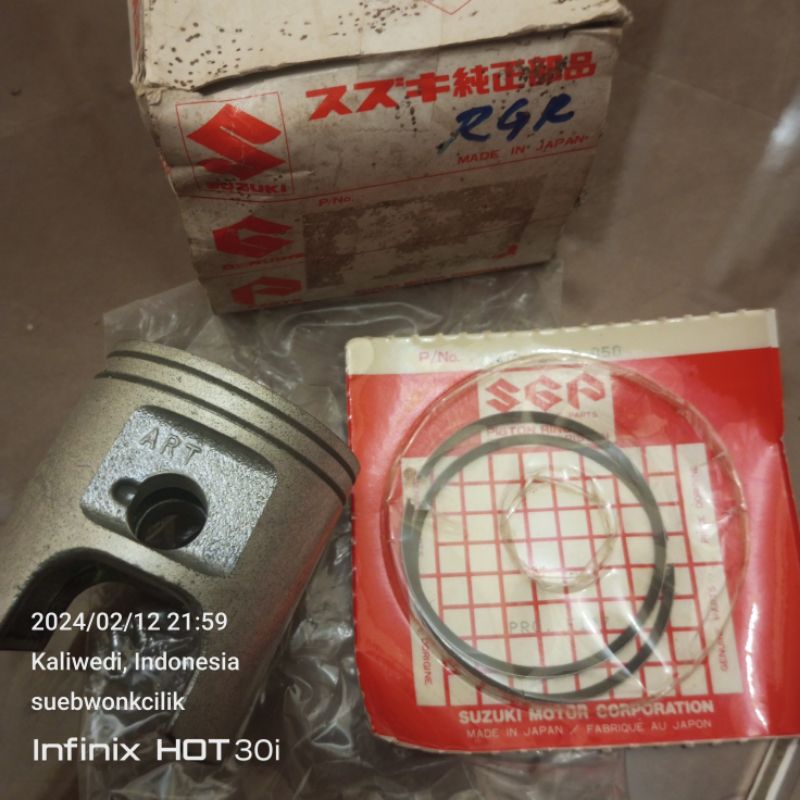 Jual Seher Piston Suzuki Rgr Rgr Set Ring Over Size