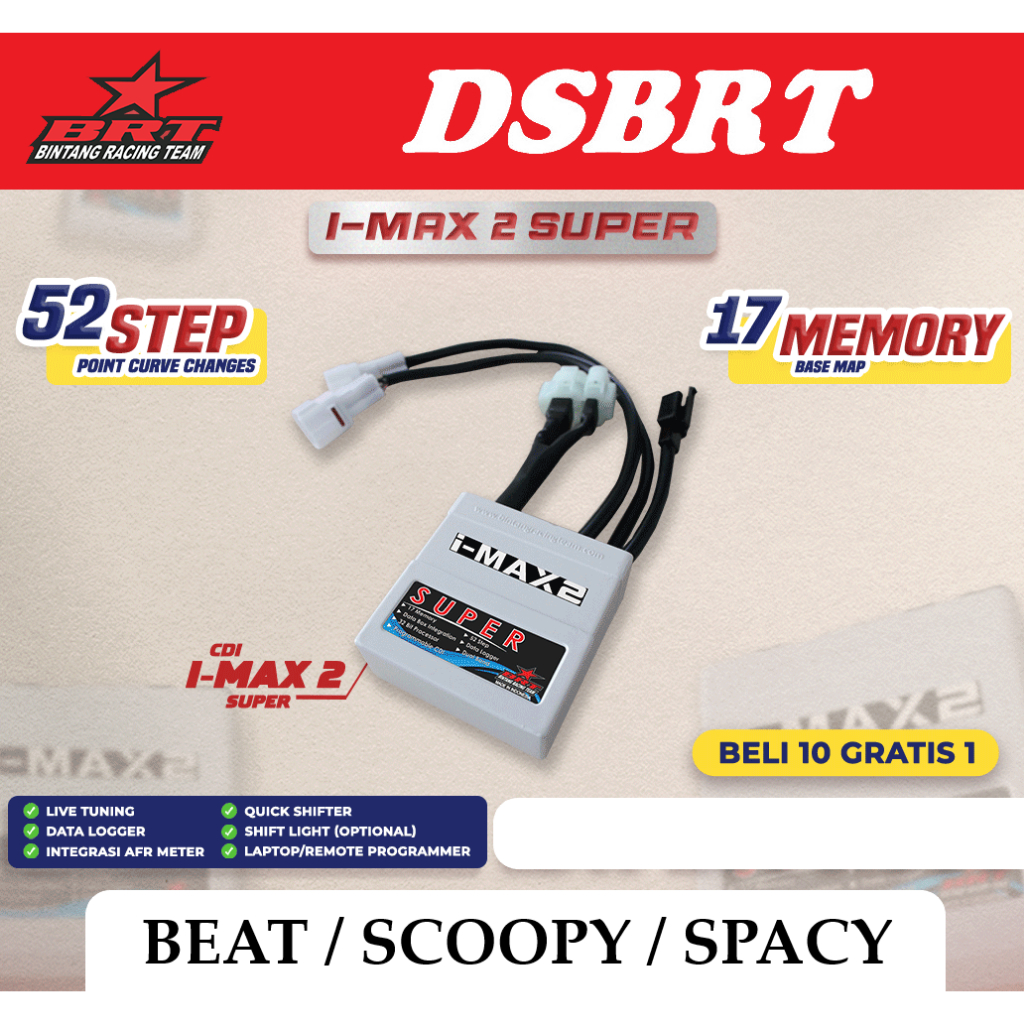 Jual Cdi Brt Imax Super Step Remote Beat Karbu Scoopy Spacy