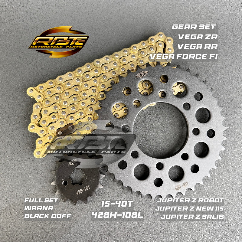 Jual GEAR GIR SET GIR PAKET VEGA ZR VEGA RR VEGA FORCE FI JUPITER Z NEW